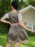 Dreiteiliges Spitzen-Schürzen-Set für Damen mit Digitaldruck – Traditionelle Oktoberfest-Kleidung